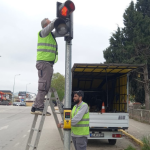 Kocaeli'de Trafik Işıkları Bakıma Alındı