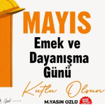Başiskele Belediye Başkanı Yasin Özlü'den 1 Mayıs Mesajı