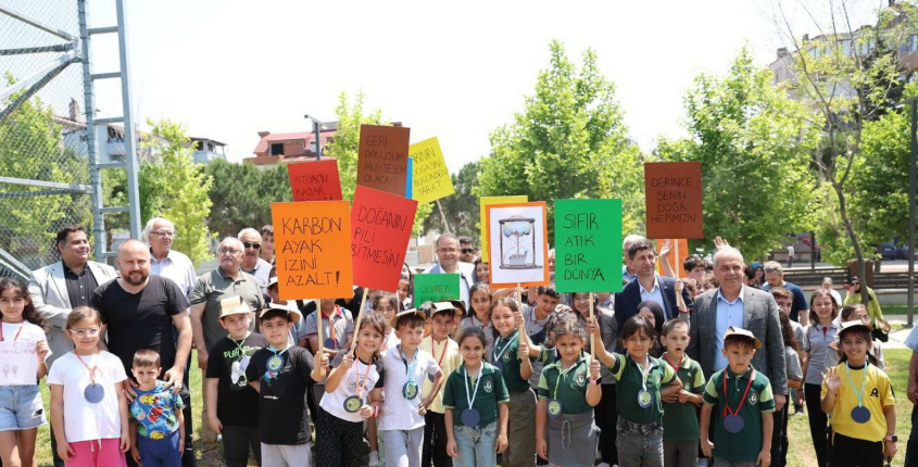 Derince’de Çevre Haftası Şenlikleri Sağlıklı Yaşam Parkı’nda Kutlandı