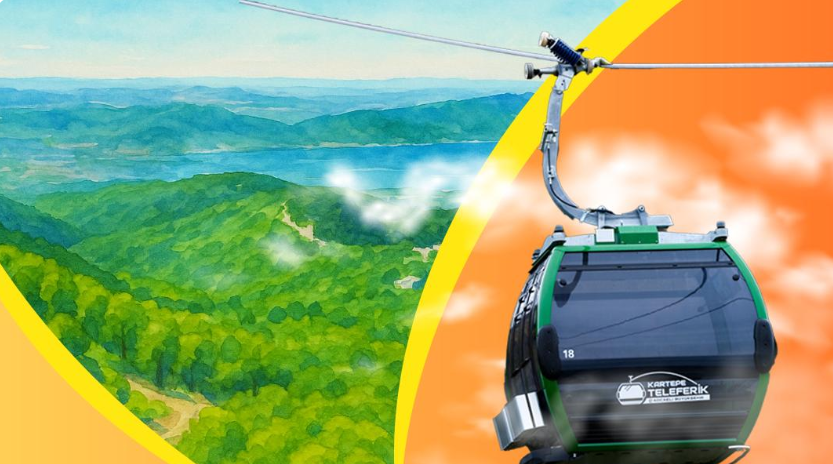Kartepe Teleferik’te Bayrama Özel Yüzde 50 İndirim Başladı